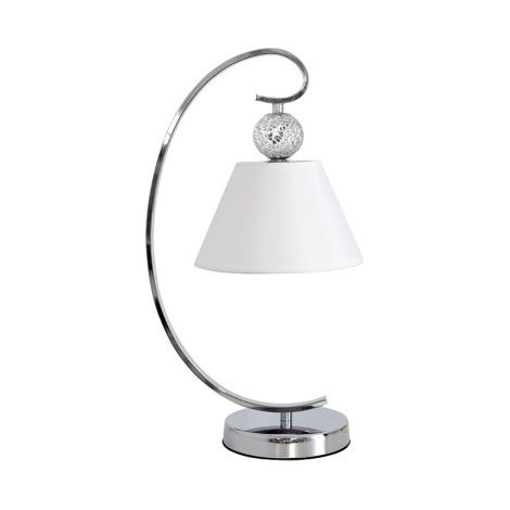 FAB 122371020 Concordia 1xe27 Tischplatte Chrom Weiß 47x20x26