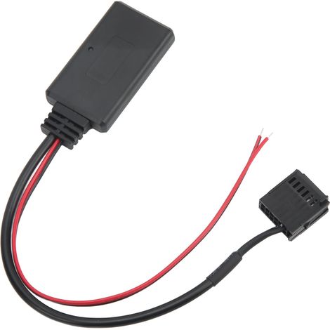 Adaptateur Bluetooth Voiture 12 Pin, Câble Radio Aux 6000CD pour Ford Focus Mondeo, Kit Mains Libres Audio Sans Fil, Connecteur ISO, Remplacement Stéréo (1/5)