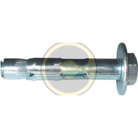 cf 2 chevilles d&39ancrage A lA matiques T21 12x120 mm en acier galvanisA  avec vis