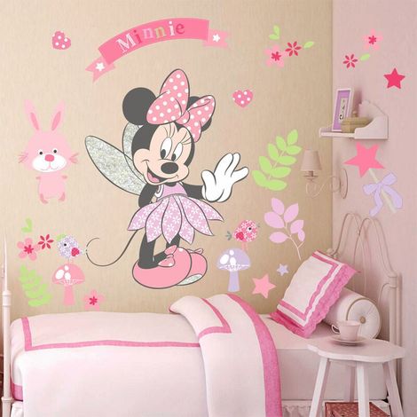 Autocollant Murale Enfant - Décalcomanie Auto-Adhésive Style Aquarelle Pour Chambre D'Enfant Jouet - Lot De 1