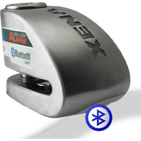 XENA - Antivol Moto Bloque Disque Alarme 120 dB XX10 Bluetooth acier 10mm - Classe SRA (1/5)