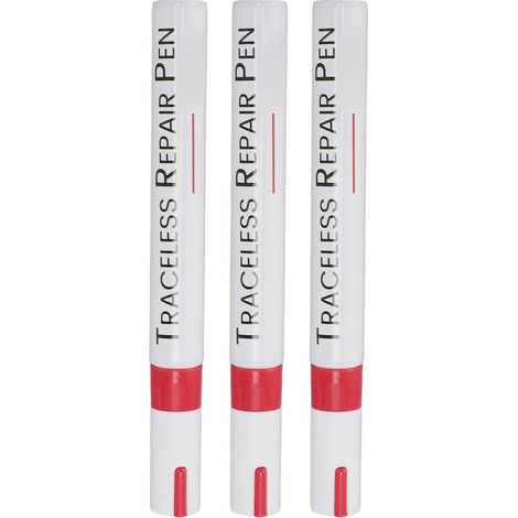 3er-Set Autolackstifte zum Ausbessern von Kratzern, rote Farbe, Reparatur- und Aufbereitungswerkzeug (1/5)