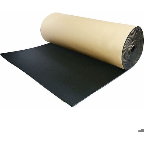 HAWUJ Isolation Phonique Auto-Adhésive 200x50cm – Mousse Acoustique 3mm Anti-Bruit pour Voiture/Maison (Thermique et Antivibrations) (1/4)