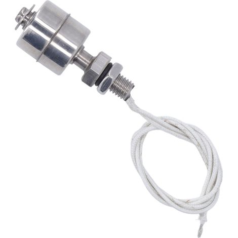 Schwimmerschalter für Wasserstand 5 MPa, Steuersensor aus Edelstahl, 10 mm Hub, 0-220 V, 45 mm Länge. (1/5)