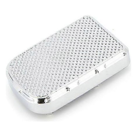 Große Motorrad-Fußrasten, Fußstützen-Bremspedalabdeckung für Harley Touring, Electra, Street Glide, Trike, Dyna, Fat Boy, Softail, CVO--C