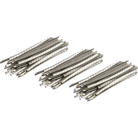 Set di corde a 72 tasti per chitarra acustica-elettrica da 2,2 mm, colore argento.