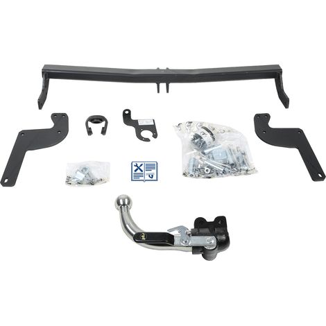 Attelage rotule démontable GDW + faisceau ECS spécifique 13 broches - RENAULT CLIO IV (1/2)
