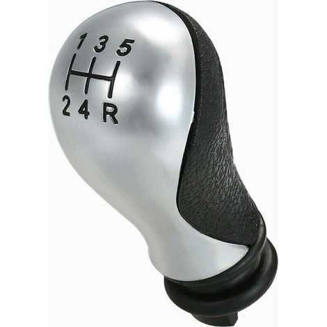 Pommeau de levier de vitesse pour boîte manuelle 5 vitesses, compatible avec Citroën C5 (2001-2008), Xsara et Picasso (1999-2008). Accessoires auto : pommeau de levier de vitesse. (1/5)