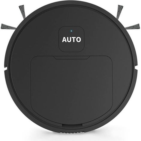 Robot Aspirateur - 3 en 1 Balayage Aspiration Nettoyage Humide - Pour Sol Dur Carrelage Marbre Parquet - Niveau Sonore Faible - Autonome avec Capteurs Évitation Obstacles - 1 Pièce (1/5)