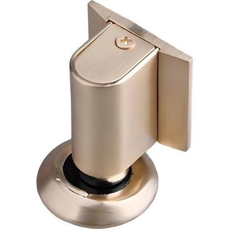 Topes de puerta，Cuñas para puertas，Topes de puerta magnéticos de metal，Topes de puerta de pie，Topes de puerta sólidos con pegamento y tornillos (1/5)