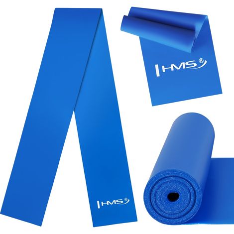 Fitness-Widerstandsband, Blau, 1200 x 120 x 0,4 mm
