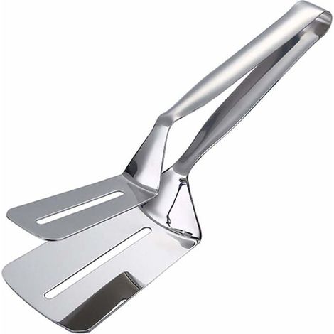 Pince polyvalente en acier inoxydable 304 (11 pouces, lot de 1) — Pince à steak / Pince de friture haut de gamme (1/5)