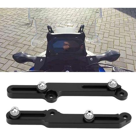 Soporte ajustable para parabrisas para motocicleta HONDA NC750X 2016-2019 - Negro