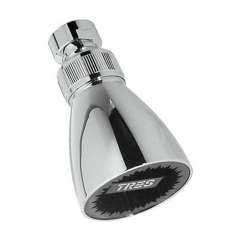 ROCIADOR DE DUCHA RÓTULA ORIENTABLE. DIMENSIONES: Ø 54 MM (1/2)