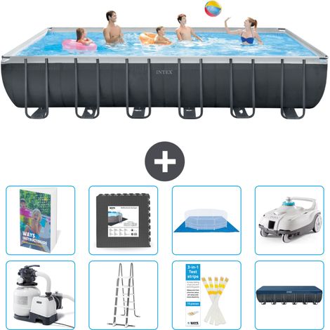 Ultra XTR Pool Rechteckig - 732x366x132 cm - 9-teilig S610