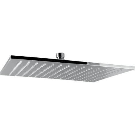 Vema Square Brass Shower Head 300mm x 300mm - Chrome (1/2)