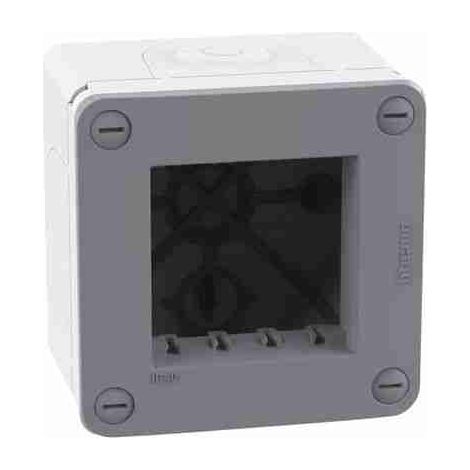 Boîtier BTI28402G IP40 à 2 modules - gris