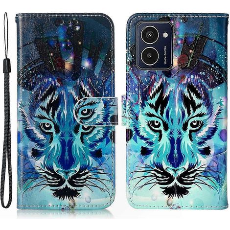Étui en cuir pour HMD Pulse Pro avec porte-cartes, coque à motif, protection robuste, pochette élégante, accessoire pratique pour smartphone. (1/5)