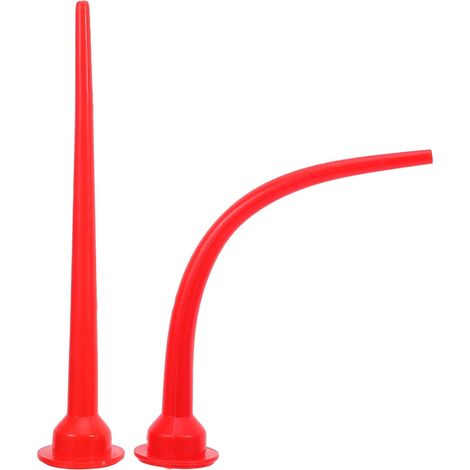 de buse réutilisable en silicone rouge pour pistolet à (1/5)