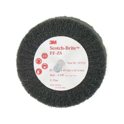 3M Scotch-Brite Bürste FF-ZS Fein Durchmesser 75 mm x 10