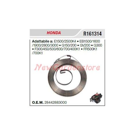 Molla avviamento HONDA elettrosega E1500 2500K4 EB1500 1600 R161314