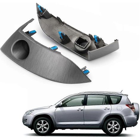 par de adornos de panel de finitud de tablero de borde 55413-42070-B0 55412-42060-B0 para Toyota Rav4 2006-2012 (1/5)