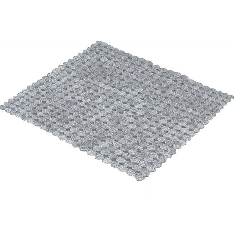 Kleine Wolke Duscheinlage Sign 55 x 55 cm, silber Duscheinlage/-matte