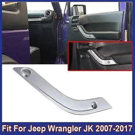 Türgriffe innen links & rechts für Jeep Wrangler JK 2007-2017 – Türgriff-Einsätze, Abdeckungen, Ersatzteil, Autozubehör – Paar (1/4)