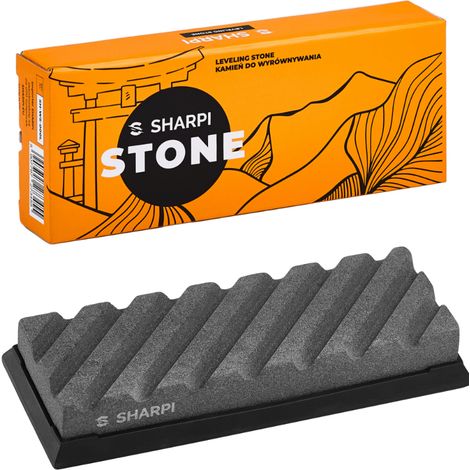 Pierre de réparation Sharpi 320 - pour niveler les pierres à aiguiser, 180 x 60 x 25 mm