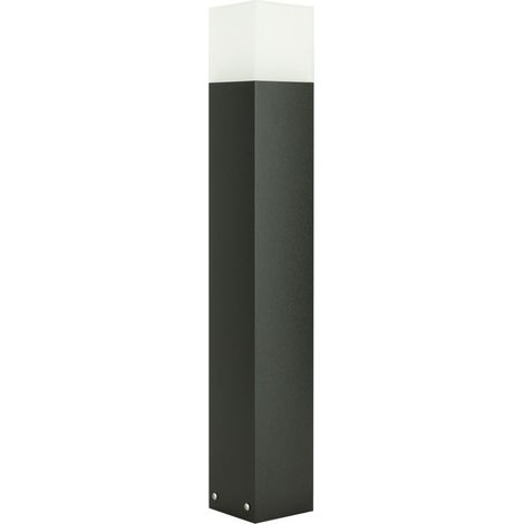 Paletto da esterno SU-MA Cube 70cm E27 nero IP44 (1/4)
