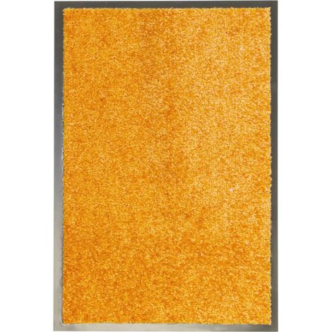 Paillasson lavable, orange, 40 x 60 cm (1/5)