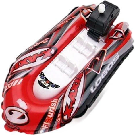 1 bateau gonflable, jouet aquatique à remonter, pour bain et piscine, adapté aux enfants (1/5)