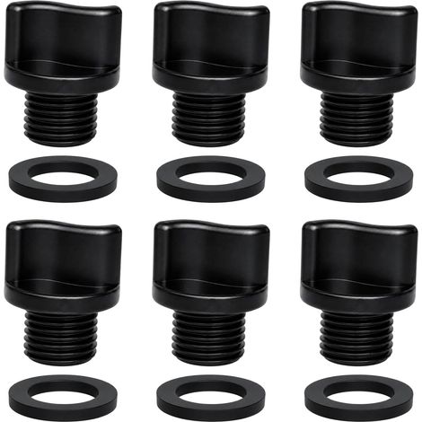 6pcs Bouchon Vidange Pompe Piscine Compatible avec R0446000 (1/5)