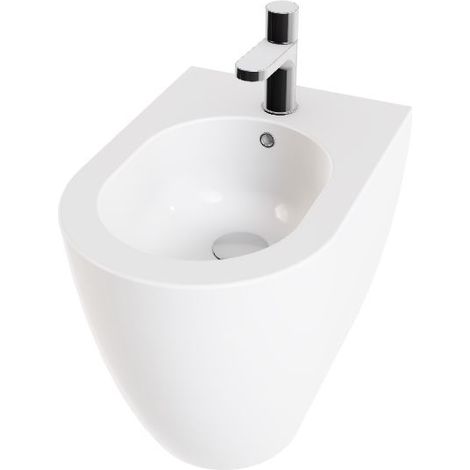 Bidet comoda filo parete - venduto senza rubinetteria