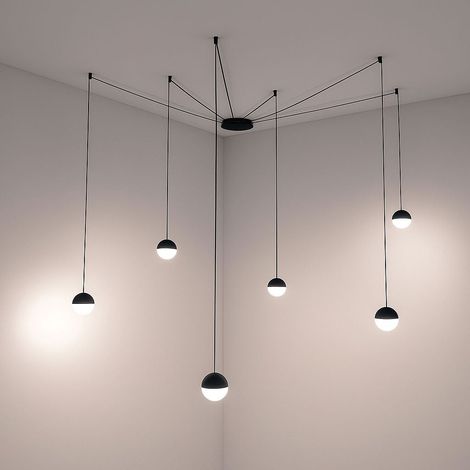 LED Hängeleuchte ORBITA 6x8W (36W)