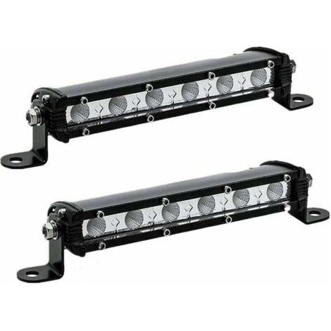 18cm 18W Slim 12V LED Feu de recul 12V LED Feu de travail Longue Distance Phare LED pour Remorque Voiture Moto 4x4 Accessoires