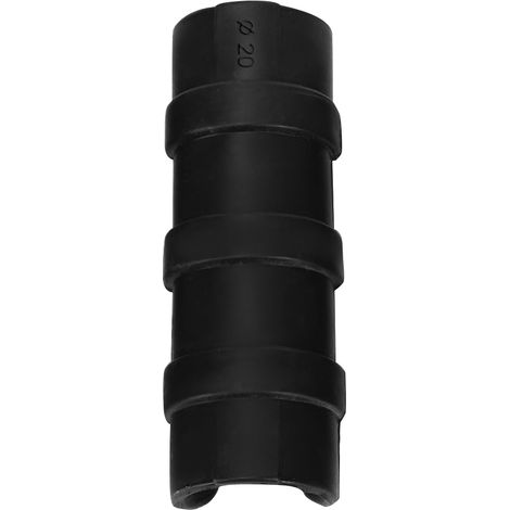 50-teiliges schwarzes Schlauchschellen-Set für Gewächshausschläuche und -folien, Gartenwerkzeug, 20 Pfund (1/5)