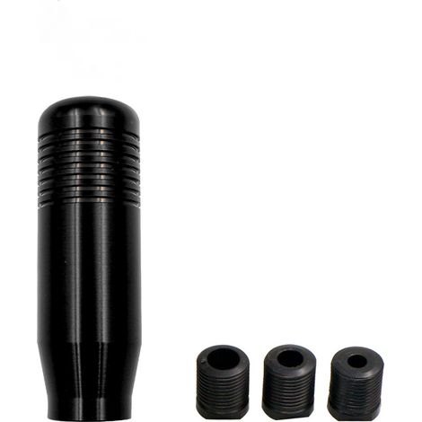 Ahlsen Pommeau Levier Vitesse, Gear Shift Knob, Gear Shift Head, Gear Knob, Gear Pommeau de Levier, Levier de Vitesse de Voiture, Levier de Vitesse Universel, Avec 3 Adaptateurs, Pour Automobile Manue (1/5)