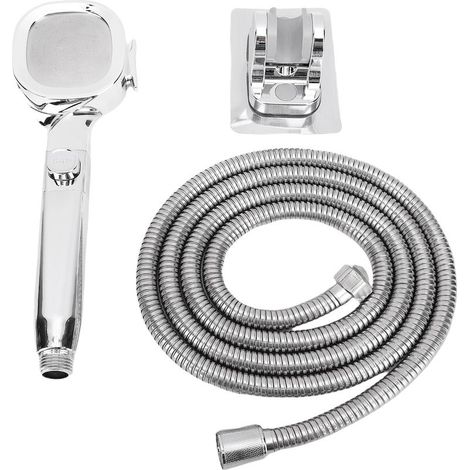 Fockety Pommeau de douche pour camping-car avec flexible et interrupteur marche/arrêt, 4 modes de jet, haute pression, économie d'eau, pour caravane, camping-car, bateau. (1/5)
