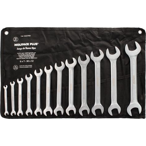 Set chiavi aperte Wolfpack Plus 12 pezzi (1/5)
