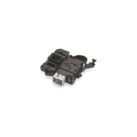 Securite de porte authentique (7,5 x 7 x 3 cm) pour lave-linge Whirlpool, Bauknecht, Hotpoint Ariston - 481010885440