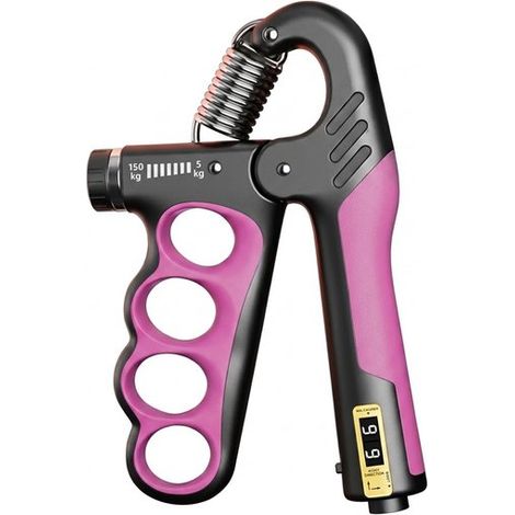 Renforceur de préhension réglable avec compteur électronique pour l'entraînement des muscles des bras et l'entraînement à cinq doigts - fabricant et fournisseur. (1/5)