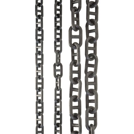 Chaîne à étai Ø 10mm x 25m Noir en sac - Polyamide - 1400283