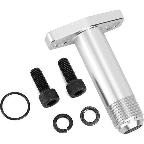 Bride de retour de vidange d'huile Turbo en aluminium 10AN adaptée pour Garrett/HKS GT2560 GT2530 GT2860. (1/5)