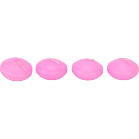 4 Bougies Flottantes Flamme Aromathérapie, Cire Flottante Décorative pour Centre de Table Anniversaire Mariage (1/5)