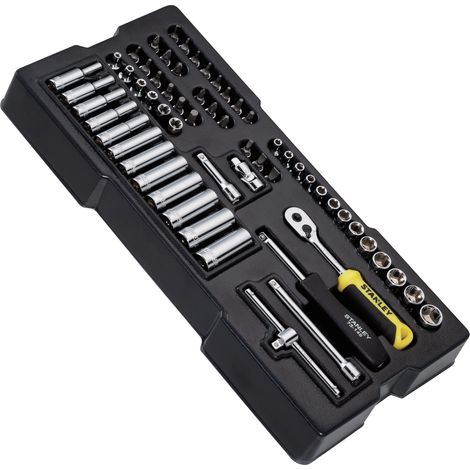 Stanley STMT1-74175 Transodure. 36 Stücke metrischer Mechanik ¼ (1/3)