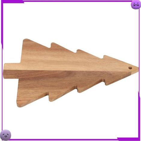 AUCUNE Plateau de service d’arbre de Noël Sapin de Noël Planche à Découper en Bois Plateau de Service parapharmacie accessoire (1/5)