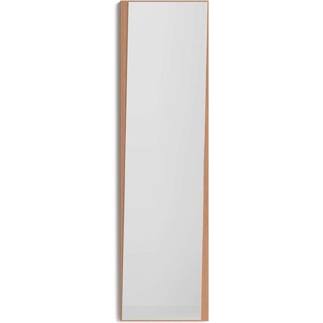 Espejo vestidor mod. 582 en nogal claro. 46cm(ancho) 167cm(altura) 2.3cm(fondo) (1/3)