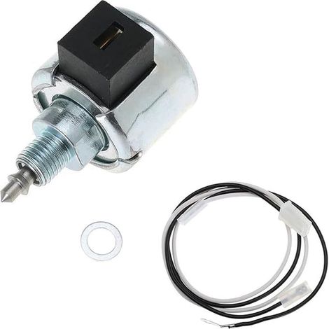 Lntyq Électrovanne de rechange pour carburateur de moteur pour équipement de pelouse et de jardin, compatible avec plusieurs modèles, y compris pour 694393 846639 (1/5)
