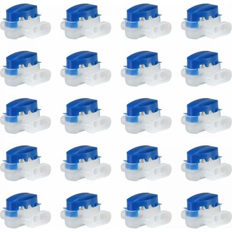Lot de 20 Connecteurs de Câble Remplis de Résine pour Robot Tondeuse Automower